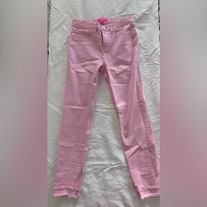 Lilly Pulitzer Pink Jeans Size 6